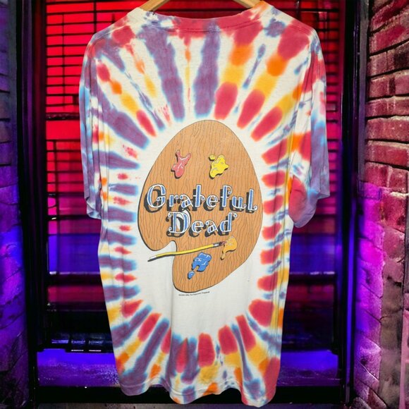 Grateful Dead Self Portrait April Fools Vintage Single Stitch 1996 Anvil T-Shirt - Picture 2 of 14